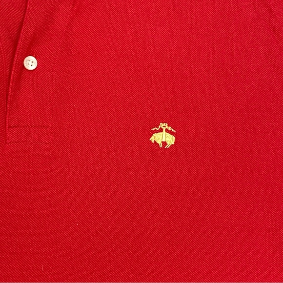 Brooks Brothers Men's Slim Fit Short Sleeve Performance Polo Short - Picture 4 of 5